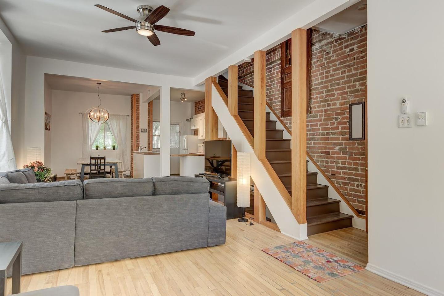 Perfect For Groups Big Livingroom 2 Backyard 3Br Montréal Exterior foto